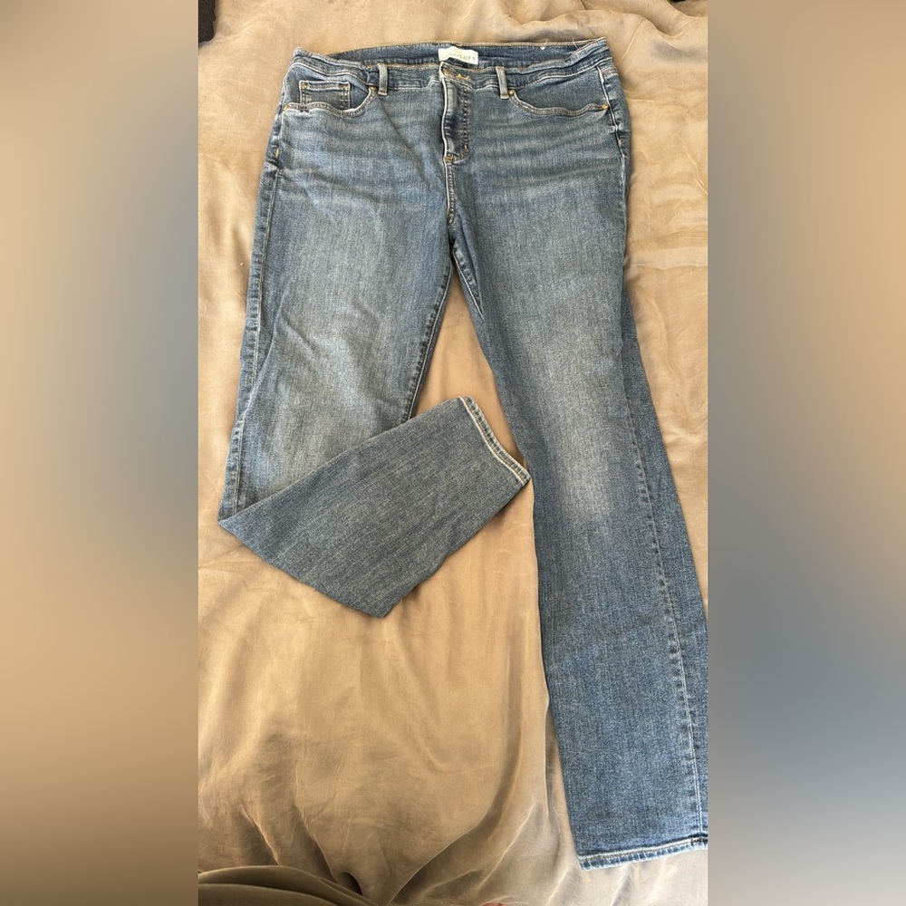 Loft jean modern skinny crop size 14/32
